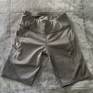 Athleta Mesh Biker Shorts